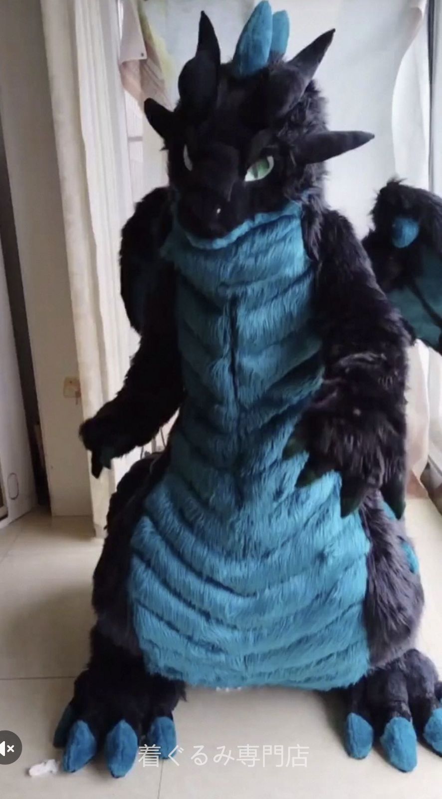 ドラゴン　狼　犬　猫　着ぐるみ ヘッド全頭　ヘッド ケモノ ファースーツ ぬいぐるみ コスプレ コスチューム Kurumi 一点物 C5