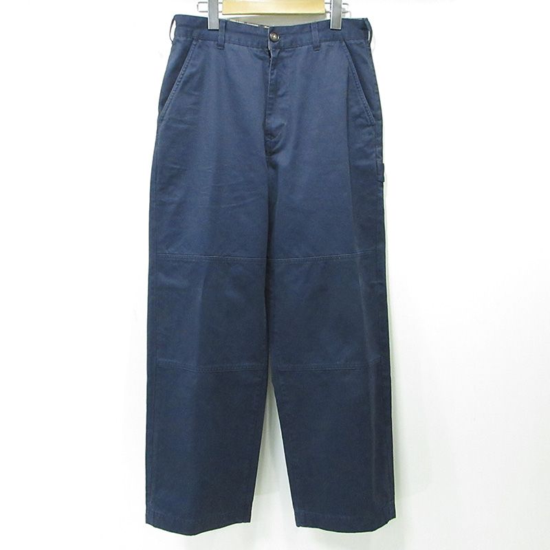 【三重本店】 中古 Barbour | バーブァー ロゴ刺繍ペインターパンツ ワークパンツ 261MTR0816 ネイビー サイズ：30 【107】