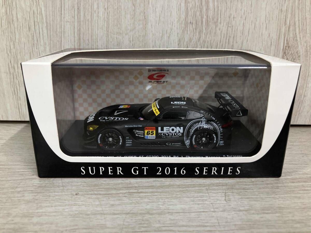 EBBRO 1/43 LEON CVSTOS AMG-GT SUPER GT GT300 2016 Rd.1 Okayama