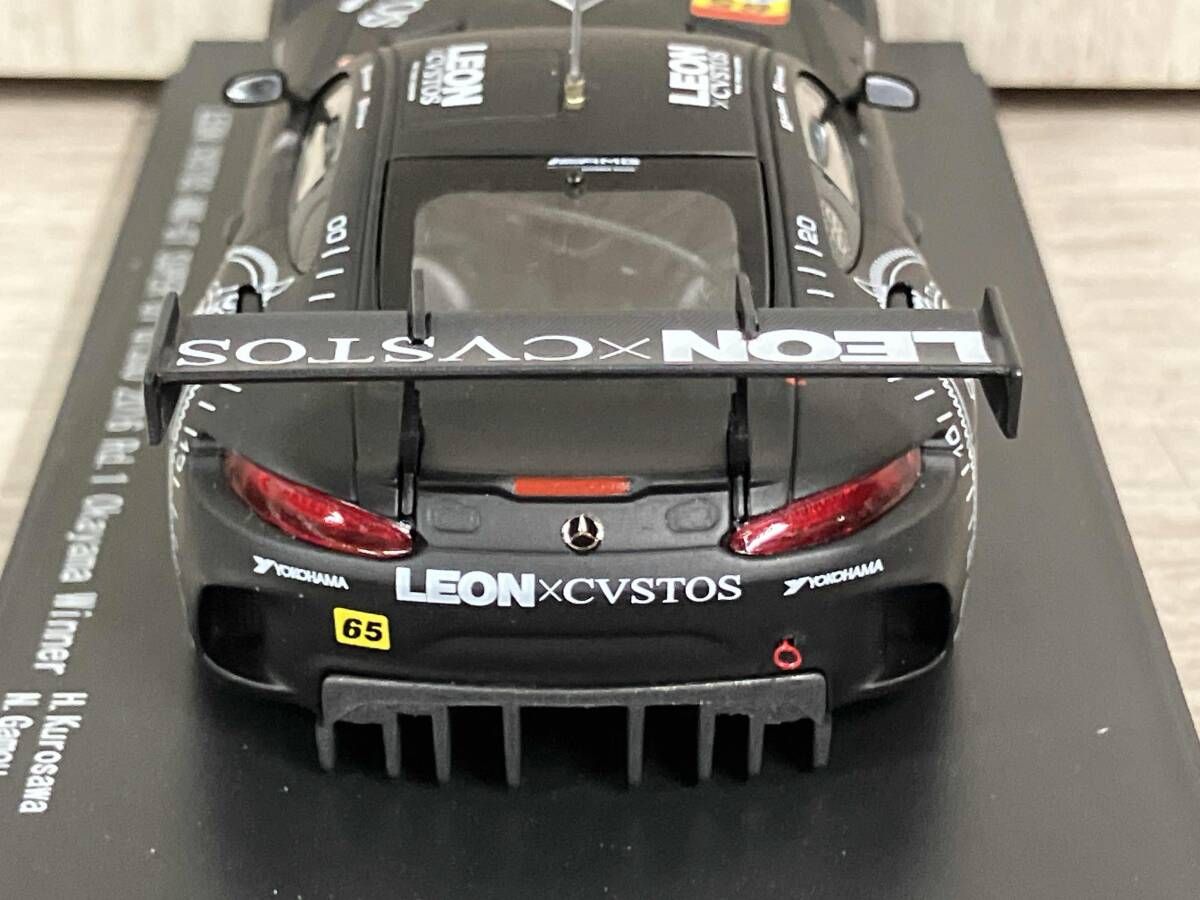 EBBRO 1/43 LEON CVSTOS AMG-GT SUPER GT GT300 2016 Rd.1 Okayama