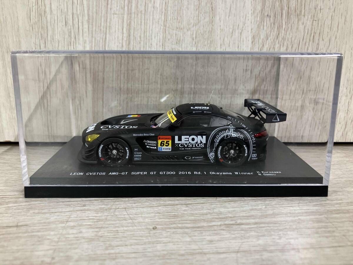 EBBRO 1/43 LEON CVSTOS AMG-GT SUPER GT GT300 2016 Rd.1 Okayama