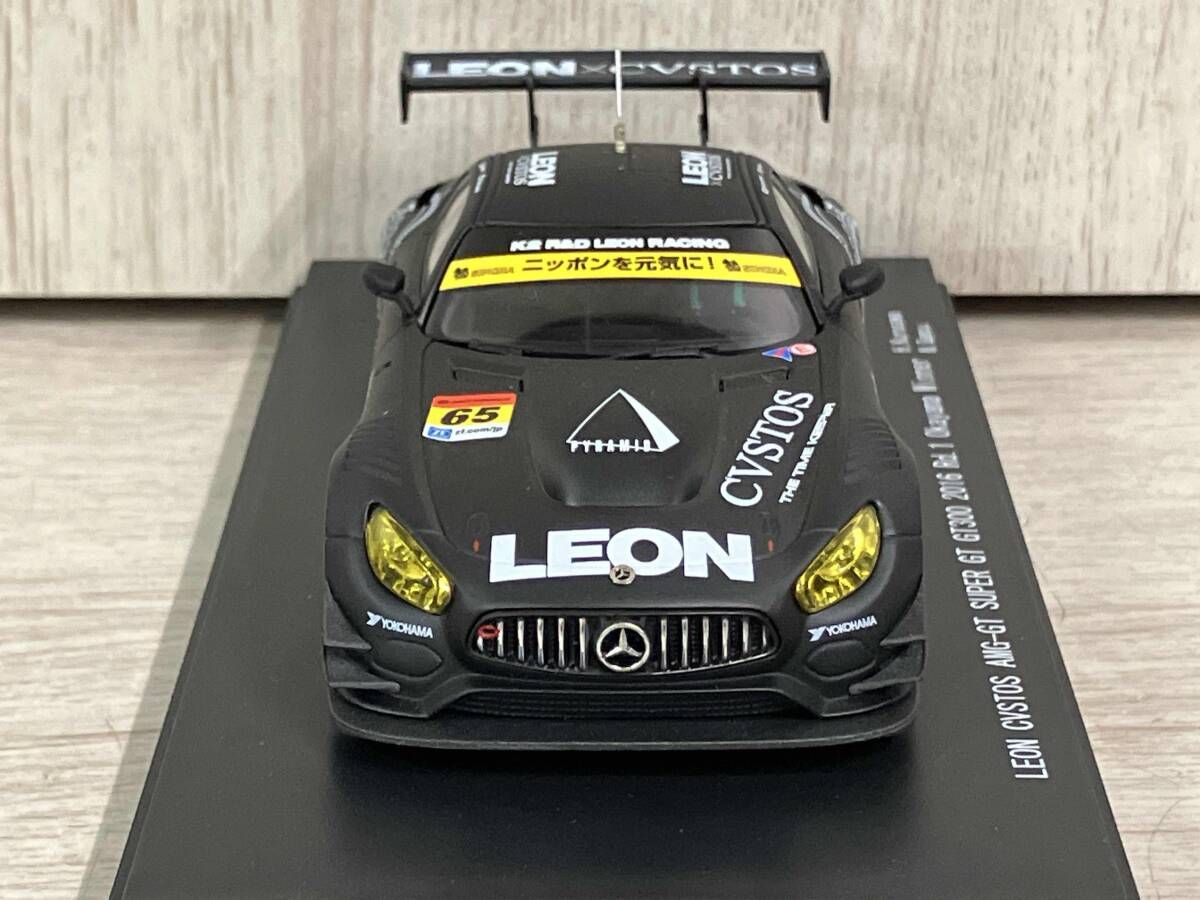 EBBRO 1/43 LEON CVSTOS AMG-GT SUPER GT GT300 2016 Rd.1 Okayama