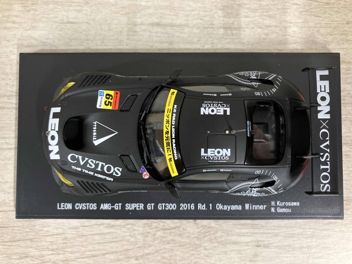 EBBRO 1/43 LEON CVSTOS AMG-GT SUPER GT GT300 2016 Rd.1 Okayama