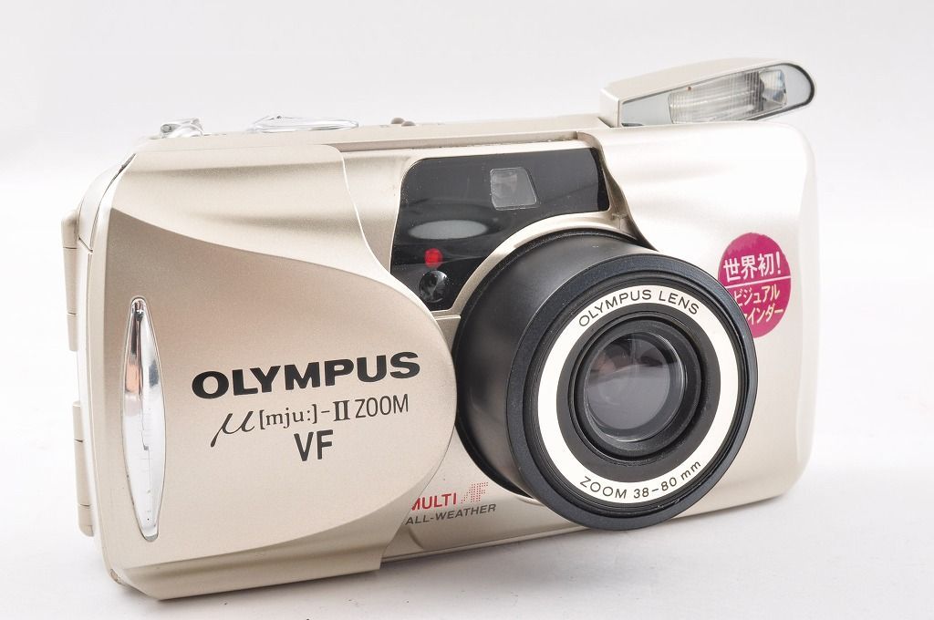【動作品】μ - Ⅱ zoom VF　コンパクトカメラ　動作確認済み　C23 2ヶ月保証付き】Olympus μ II Zoom VF オリンパス ミュー シリーズ