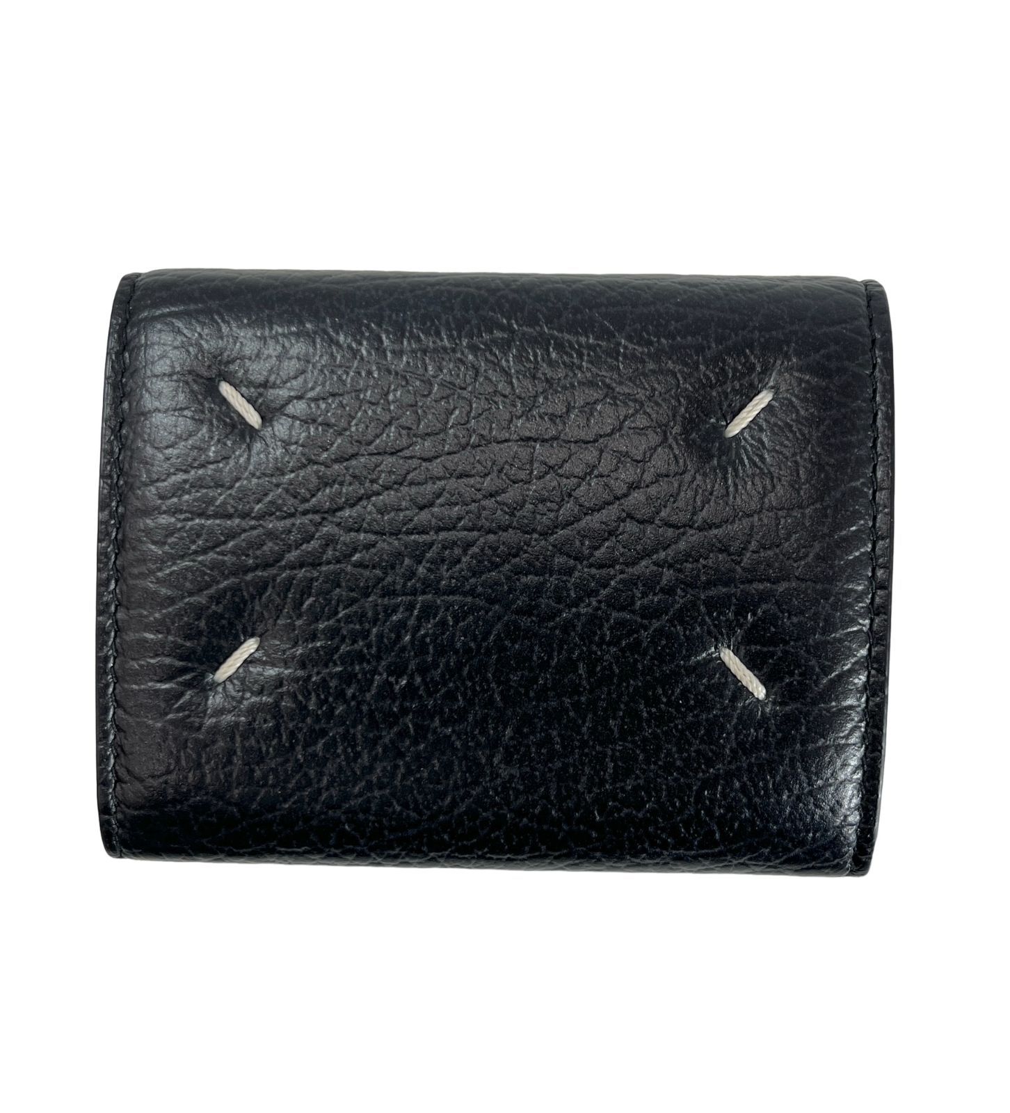 Maison Margiela メゾンマルジェラ 4ステッチ レザー カードケース 二 Maison Margiela メゾンマルジェラ 4ステッチ レザー カードケース 二