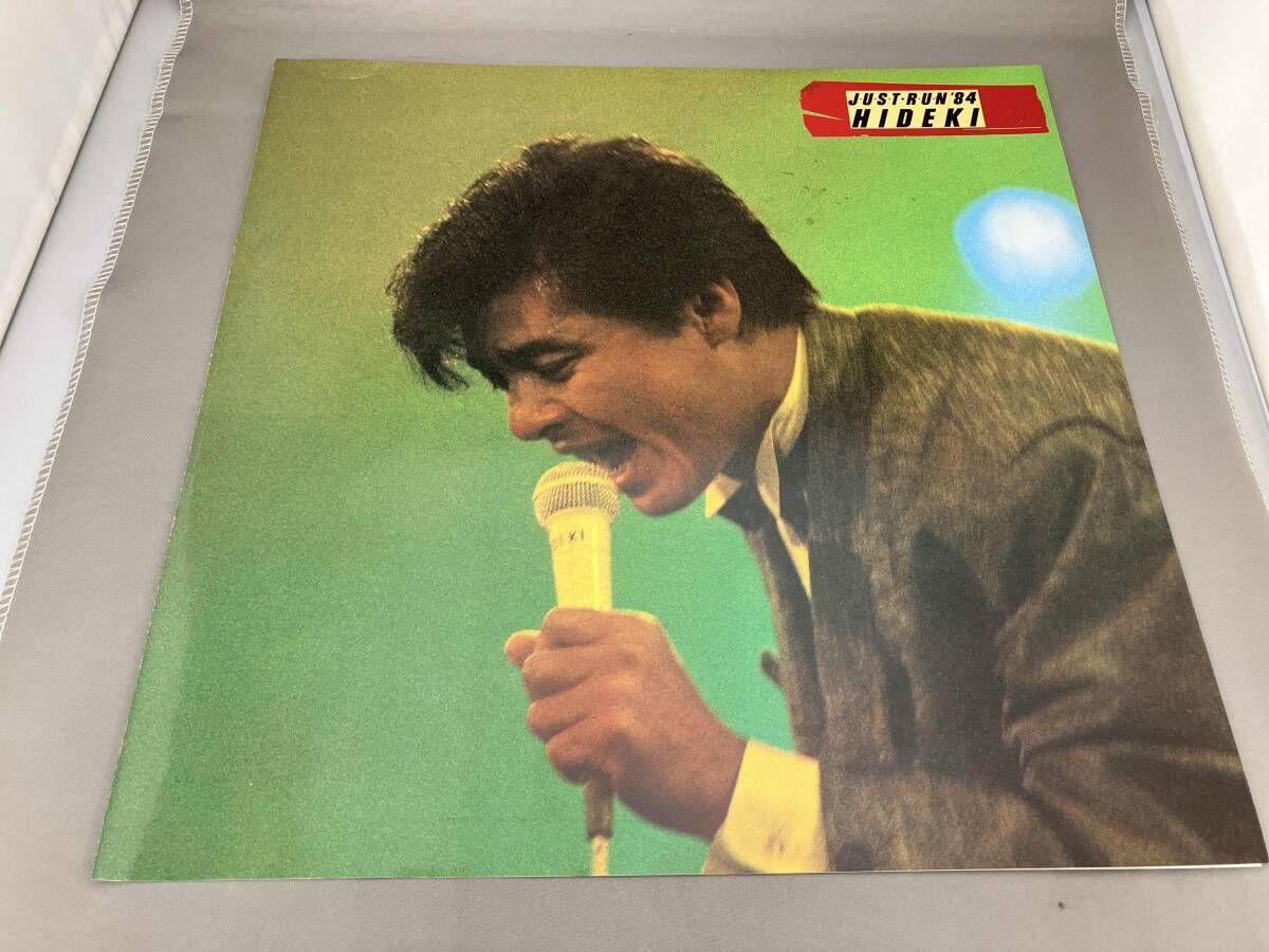 2discs LP 西城秀樹 Just Run 84 RHL3041 RCA /00660 西城秀樹 【LP盤】JUST RUN'84 - メルカリ