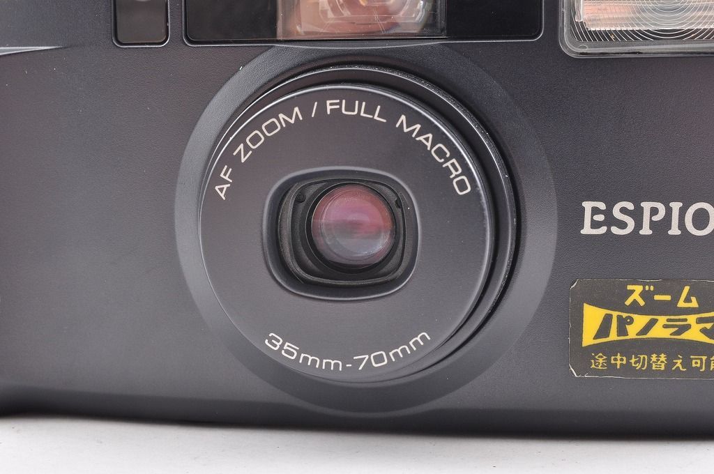 2ヶ月保証付き】PENTAX ESPIO P ブラック コンパクトフィルムカメラ