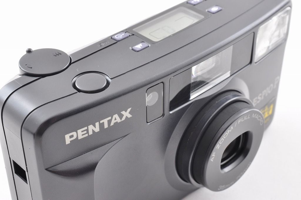2ヶ月保証付き】PENTAX ESPIO P ブラック コンパクトフィルムカメラ