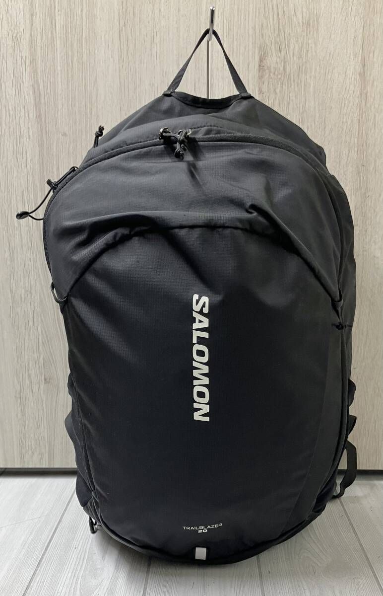 SALOMON TRAILBLAZER 20 サロモン リュック バックパック ハイキングバッグ ザック ブラック 黒 メンズ レディース アウトドア