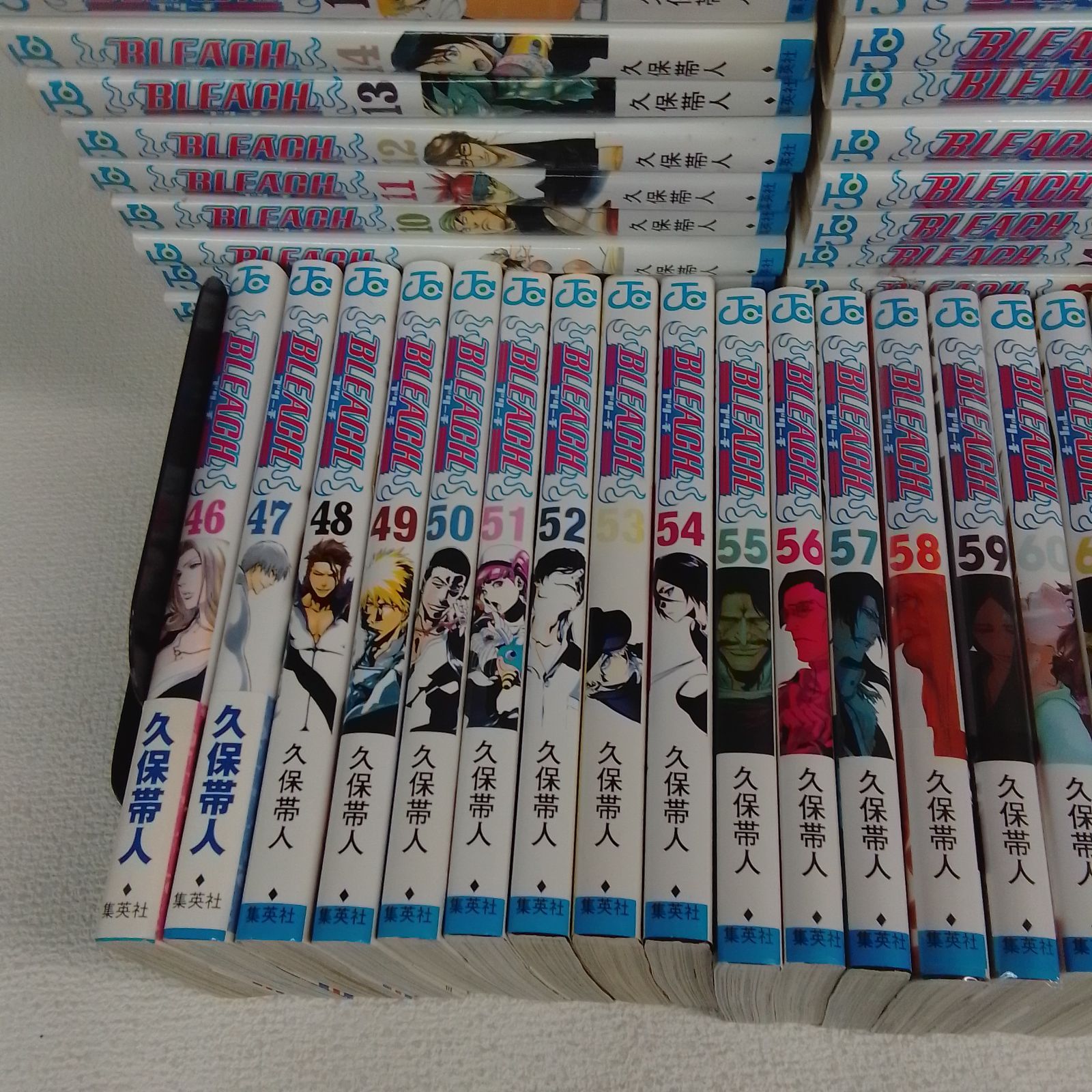 ☆①【未開封あり】BLEACH ブリーチ 1～74巻 コミック全巻＋関連本4冊