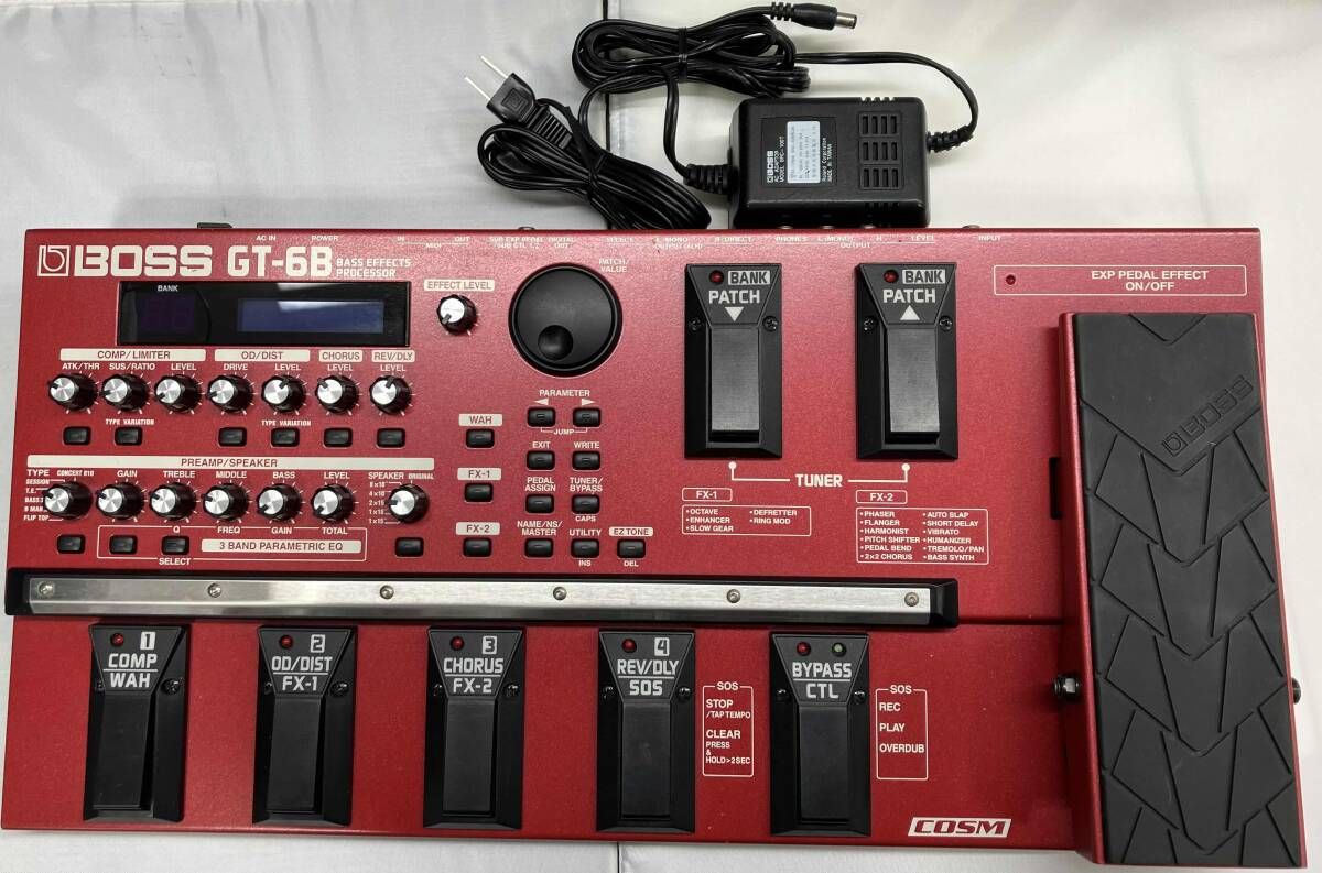 input部分ゆがみあり BOSS GT-6b