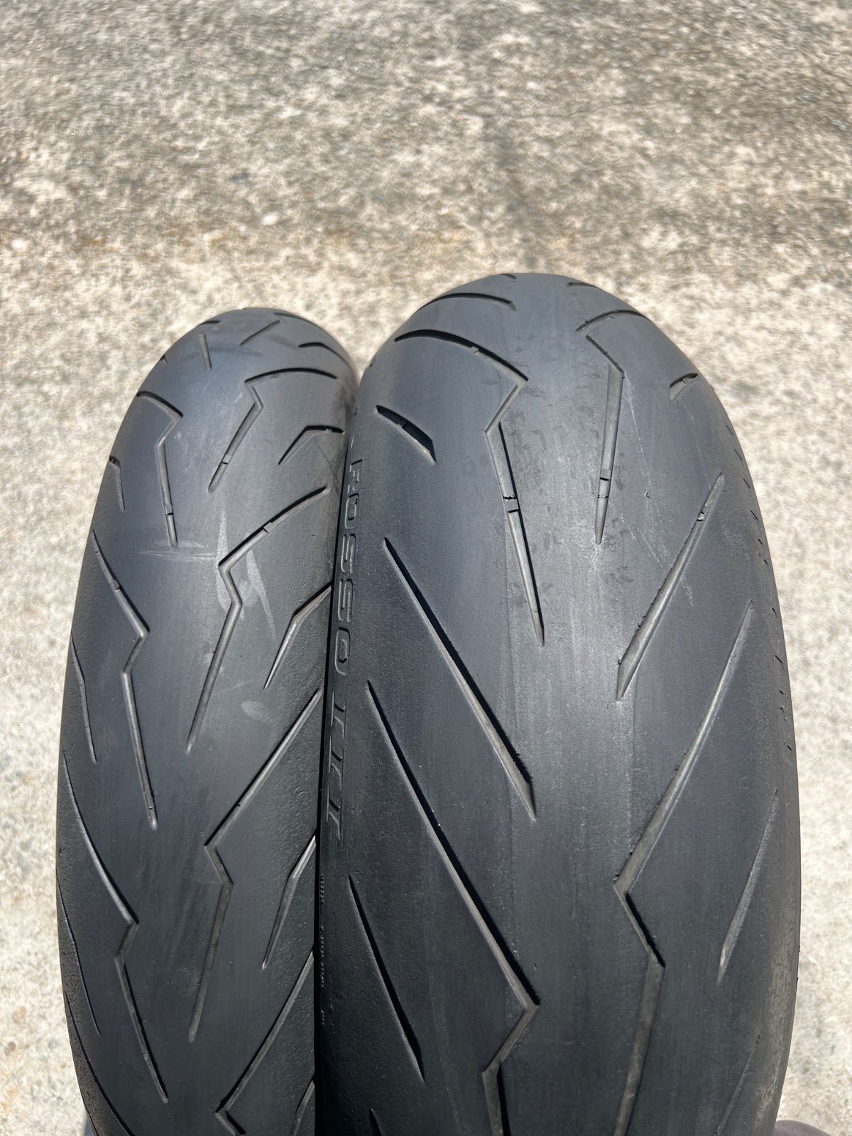 ピレリ ロッソ3 前後セット 120/70ZR17 180/55ZR17 482 