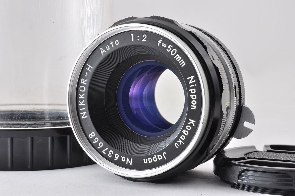 2ヶ月保証付き】Nikon Nikkor-H Auto 50mm F2 非Ai 標準単焦点レンズ