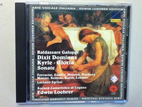 【CD】Galuppi;Dixit Dominus/Sonata a