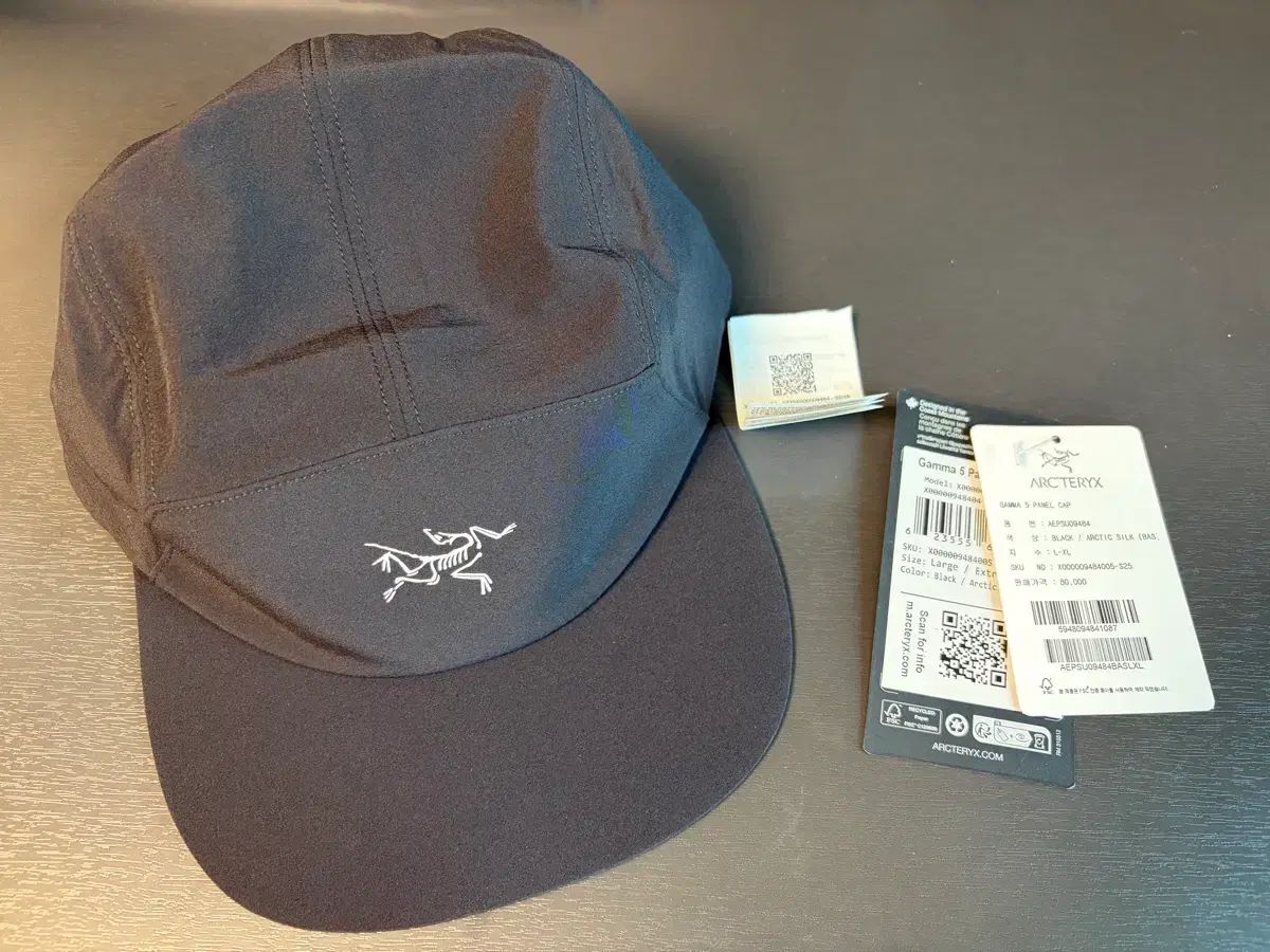 ARC'TERYX アークテリクス GAMMA(ガンマ) 5パネル キャップ ブラック L 7,811円