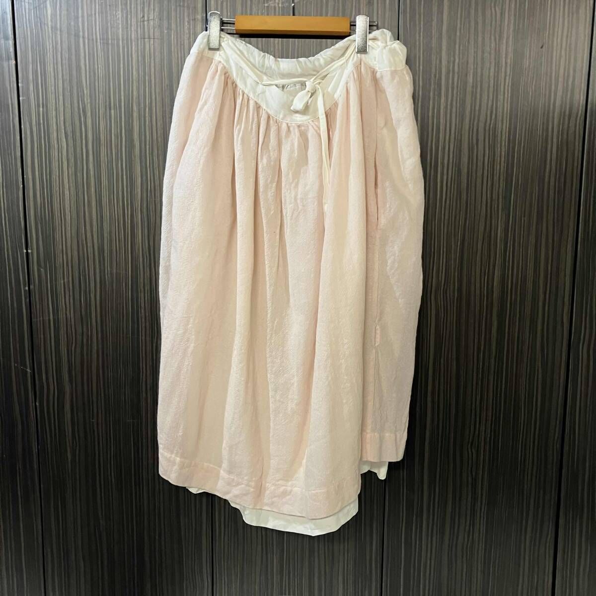 DSM skirt レイヤードスカート　ピンク　ドーバーストーリートマーケット