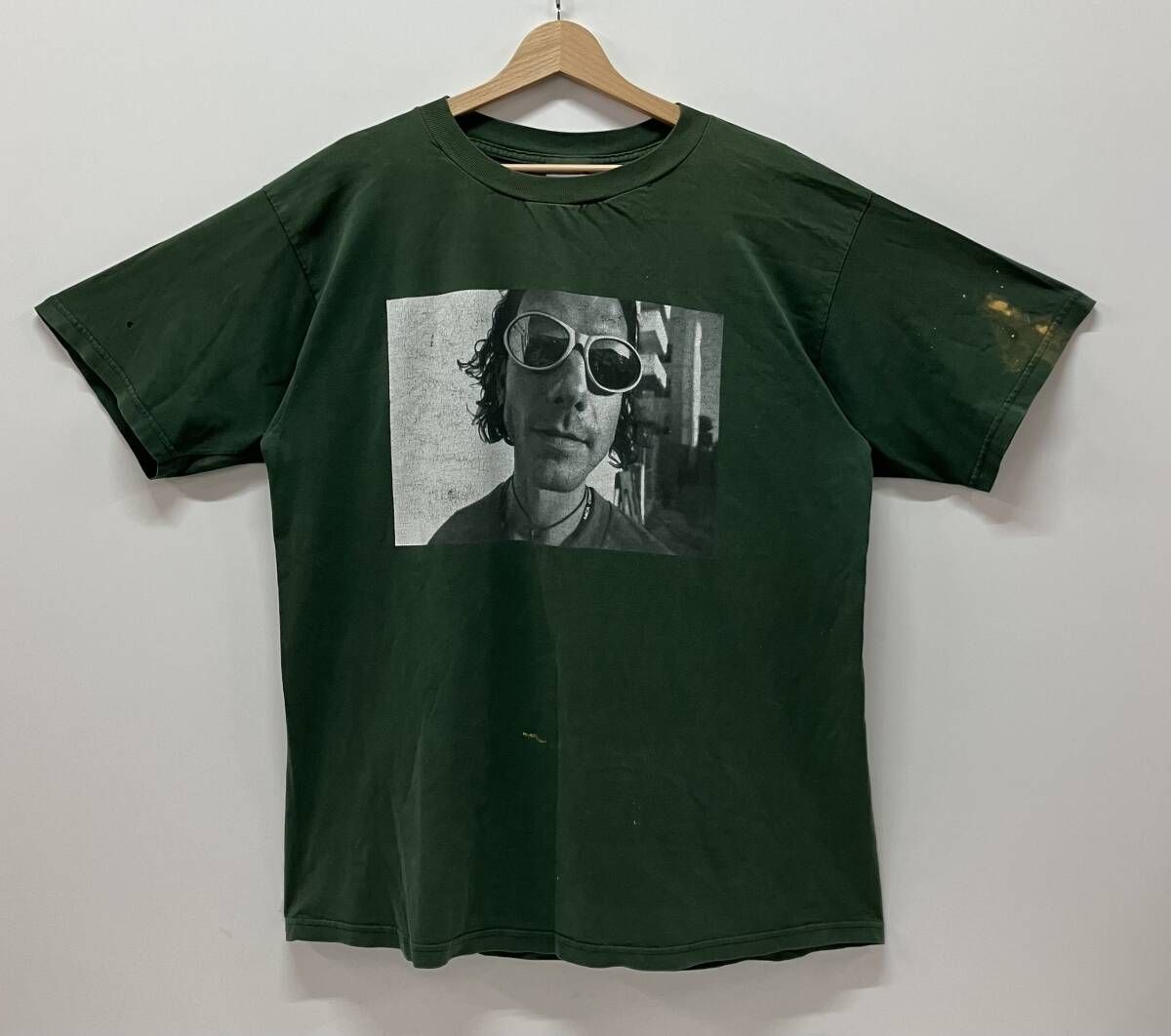 TULTEX タルテックス 半袖Tシャツ 90S〜00S BUSH Gavin Rossdale ブッシュ ギャヴィン ロスデイル サイズXL グリーン 綿100% USA製