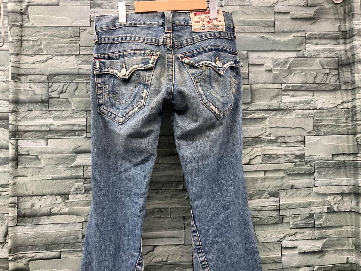 TRUE RELIGION/ジーンズ/JOEY/ブーツカットデニム/ブルー/ROW28