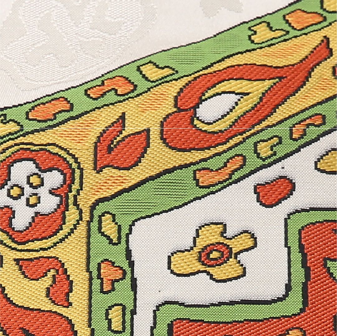お買い得品!未使用品 八寸名古屋帯 (夏帯) Nランク 帯丈354cm 正絹 お買い得品!未使用品 八寸名古屋帯 (夏帯) Nランク 帯丈354cm 正絹