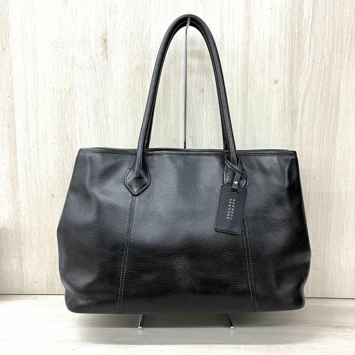 BARNEYS NEW YORK/バーニーズ ニューヨーク/トートバッグ/シボ革