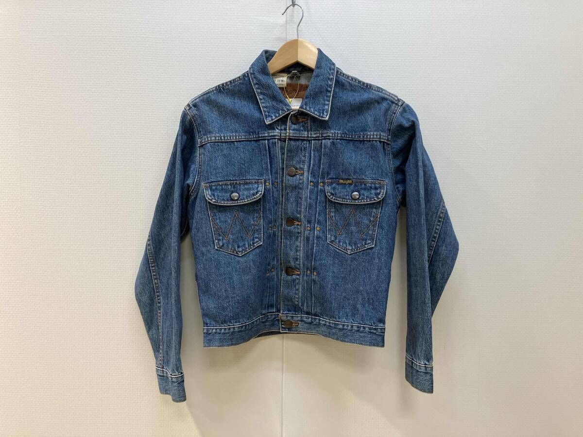 Wrangler ラングラー デニムジャケット Gジャン WESTERN JACKET サイズF コットン100% メンズ 日本製