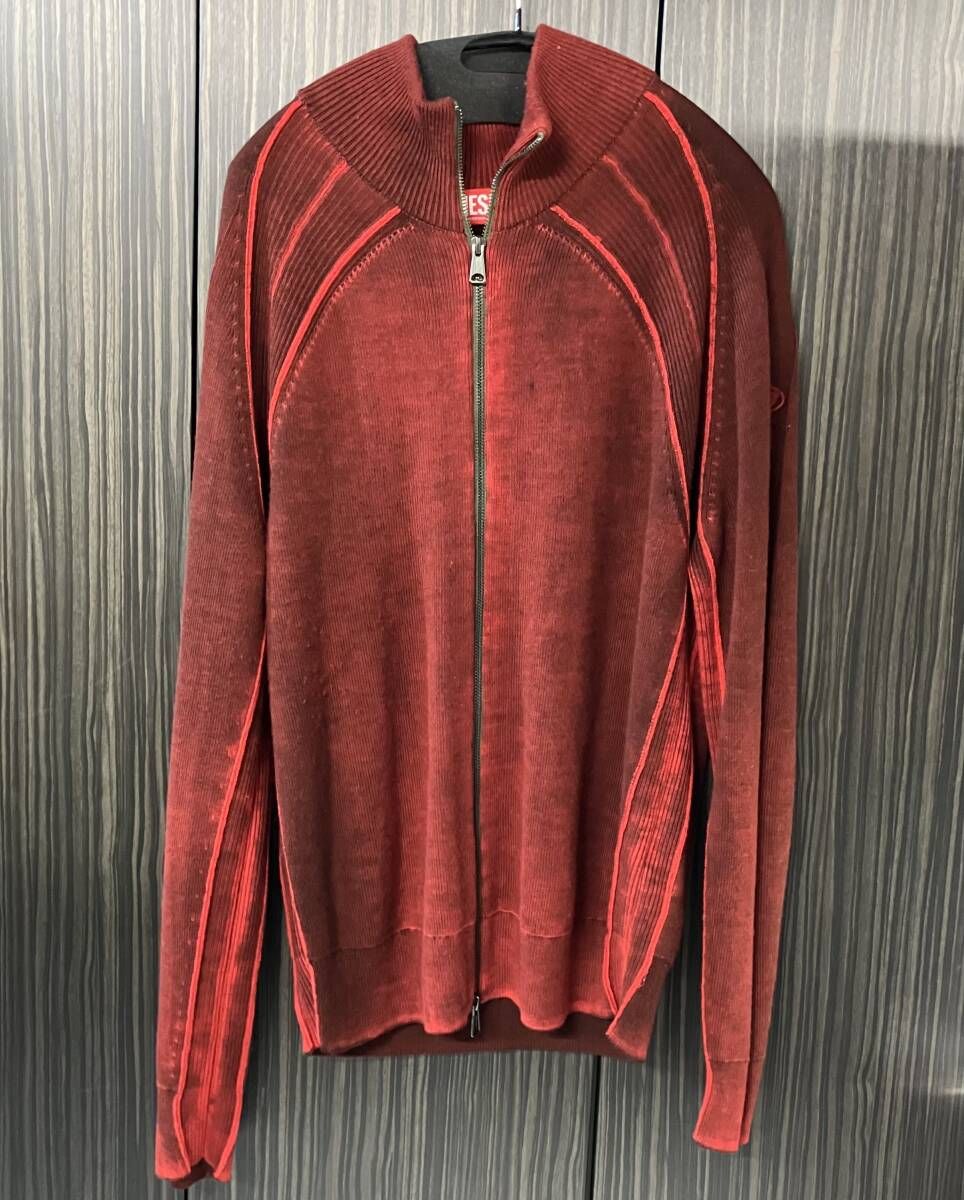 23aw DIESEL K-IRINI KNIT ニット　レッド　サイズXL ディーゼル