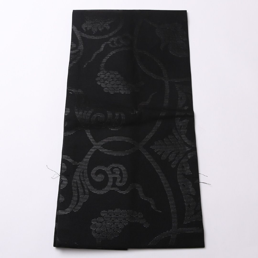 お買い得品！未使用品 九寸名古屋帯 （夏帯） Nランク 帯丈351cm 正絹
