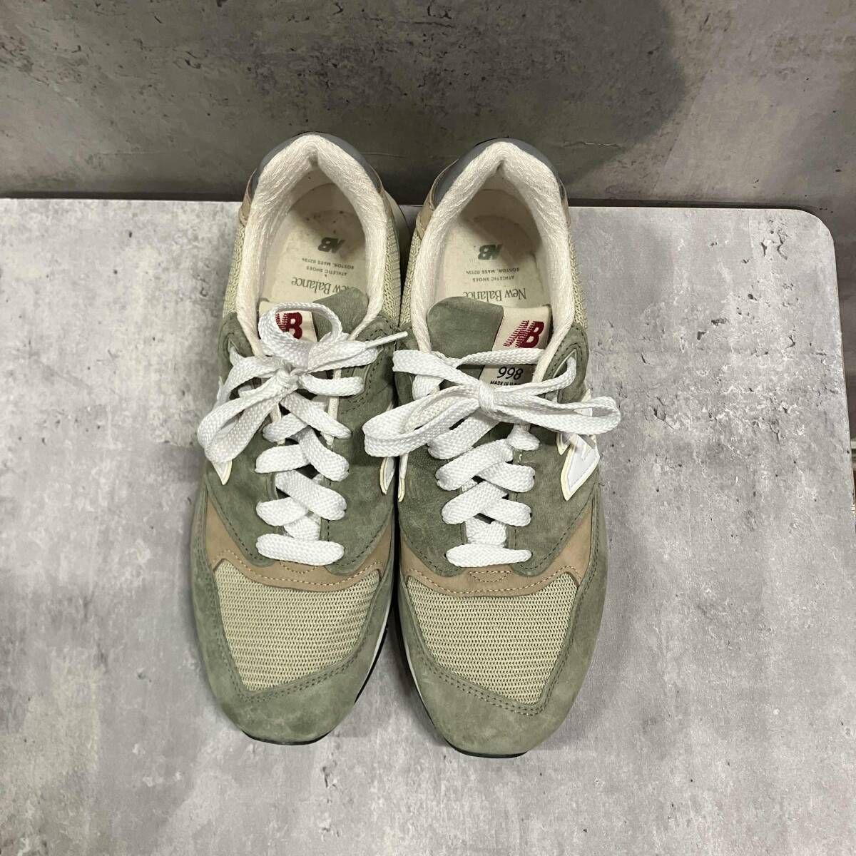 New Balance U998GT スニーカー size 27cm グリーン ニューバランス 