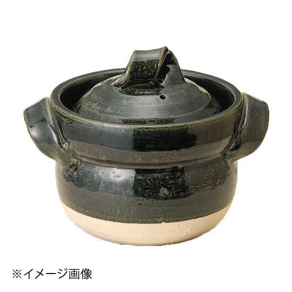 【新品】織部五合御飯鍋(信楽焼)