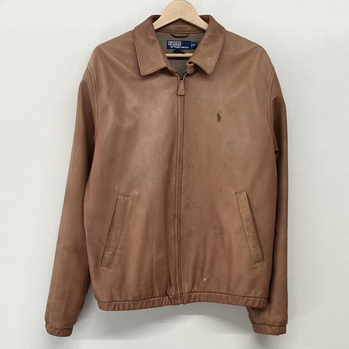 POLO RALPH LAUREN LEATHER SWINGTOP JACKET ポロラルフローレン