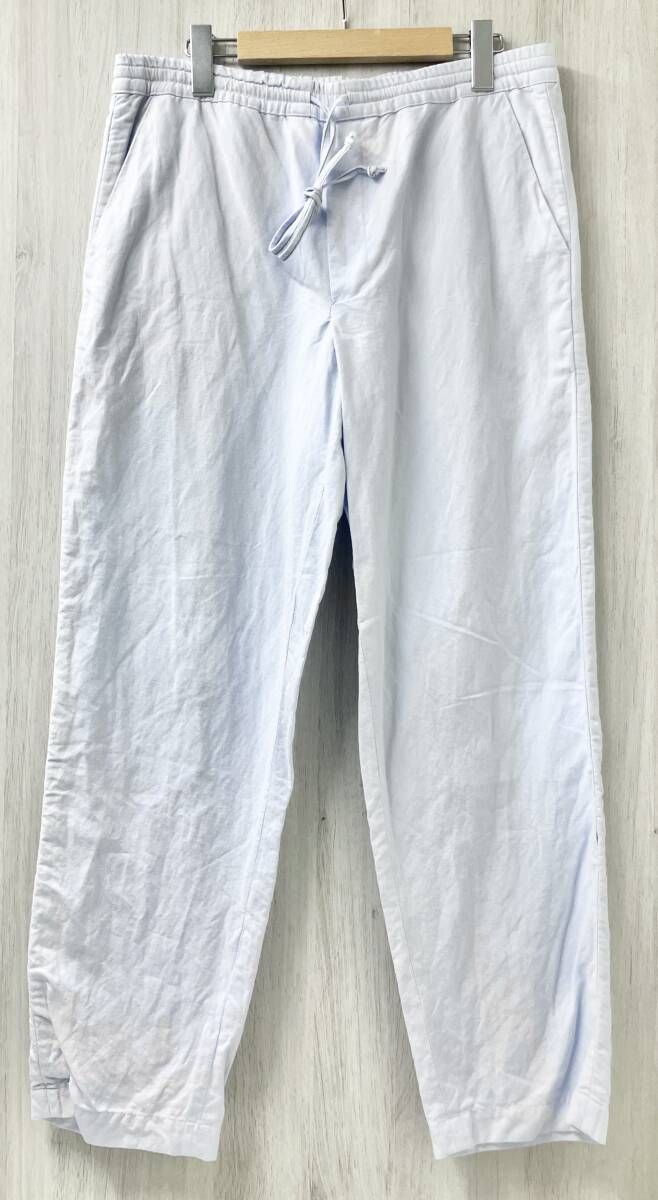 FRANK LEDER 0913049 フランク リーダー ロングパンツ イージーパンツ Sサイズ ライトブルー 水色 メンズ ドイツ製 ボトム パンツ