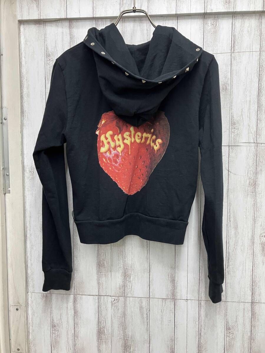 HYSTERIC GLAMOUR/パーカー/SKULL BERRY ショート丈パーカー - メルカリ