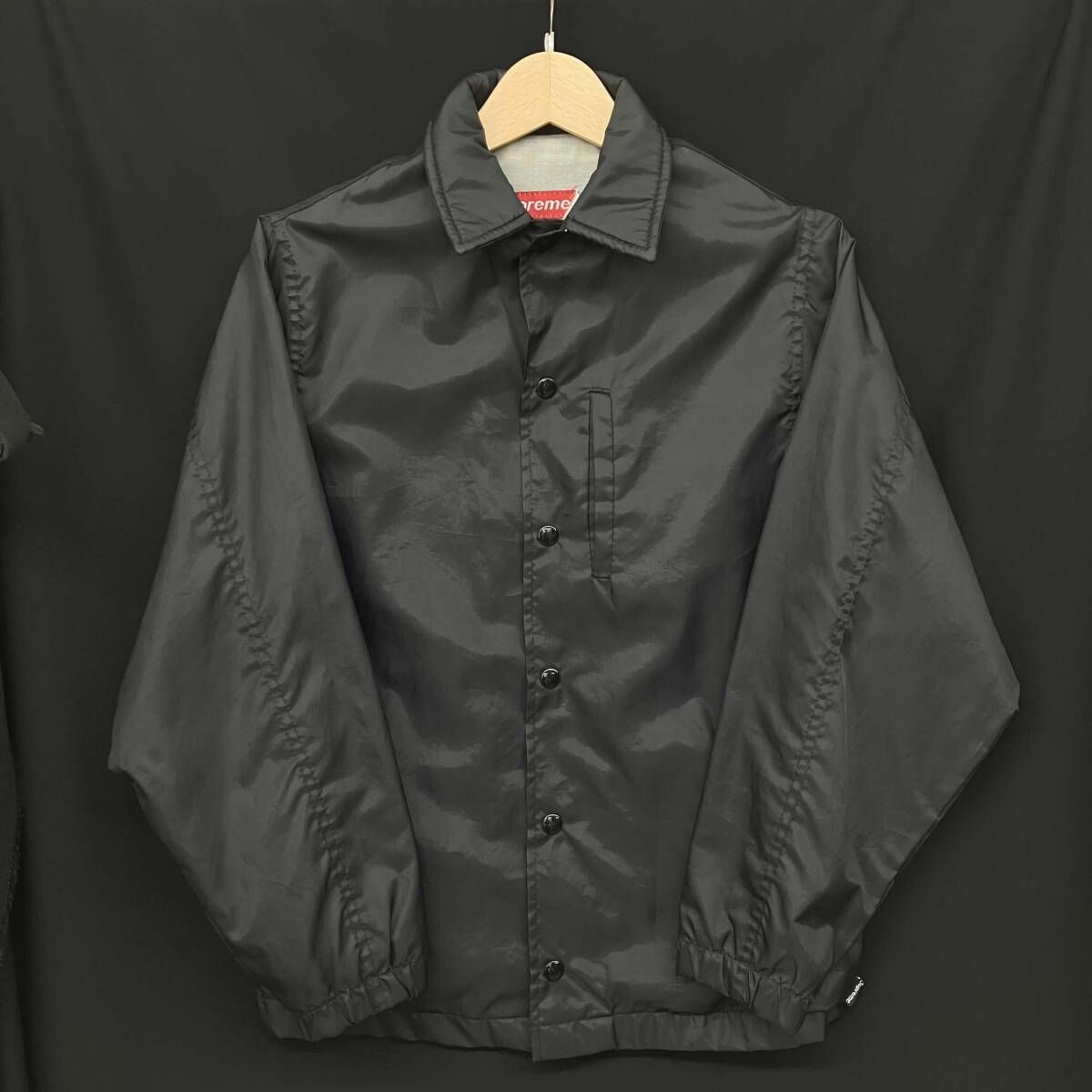 90s~00s Supreme ブルゾン コーチジャケット ブラック S シュプリーム