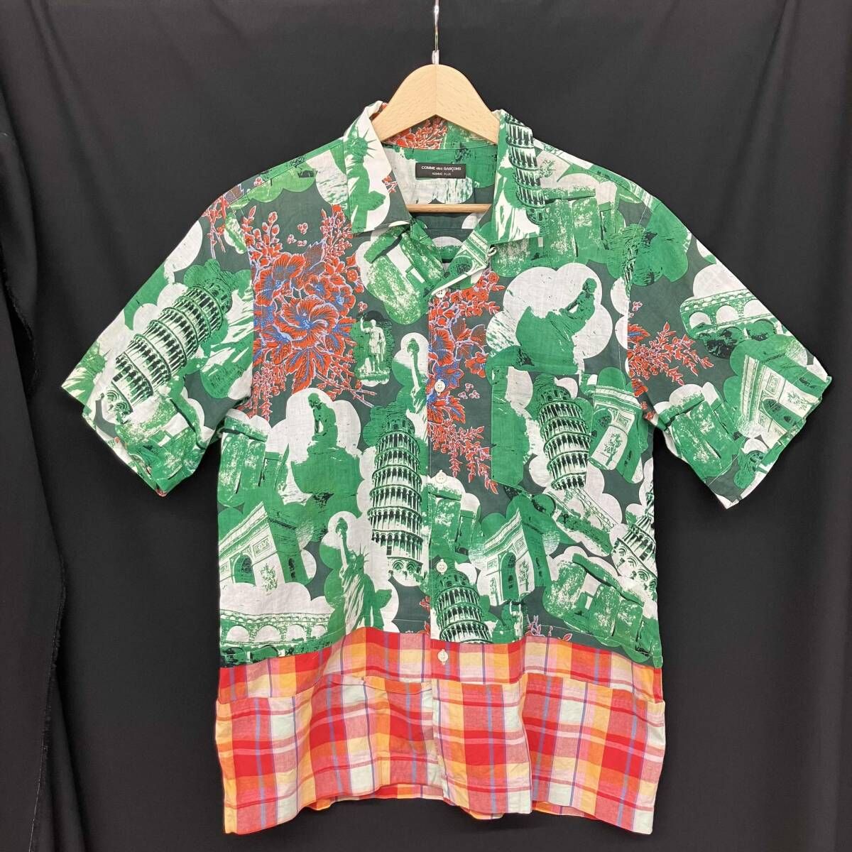 02ss archive COMME des GARCONS HOMME PLUS PE-B037 半袖シャツ 