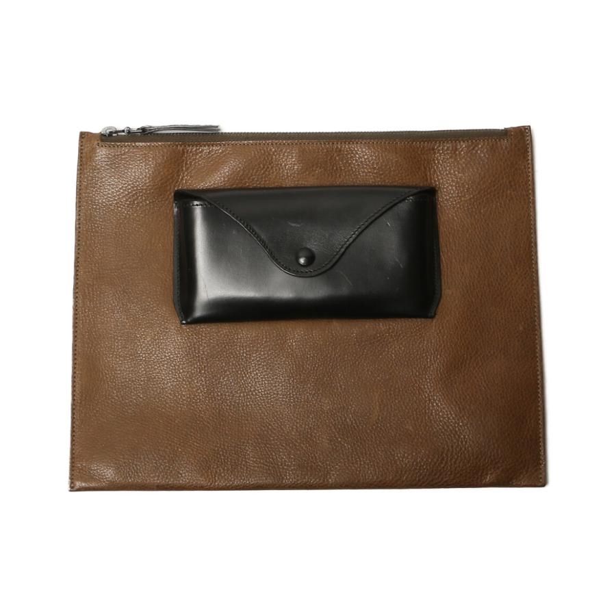 16AW Maison Margiela 11 メゾンマルジェラ レザークラッチバッグ