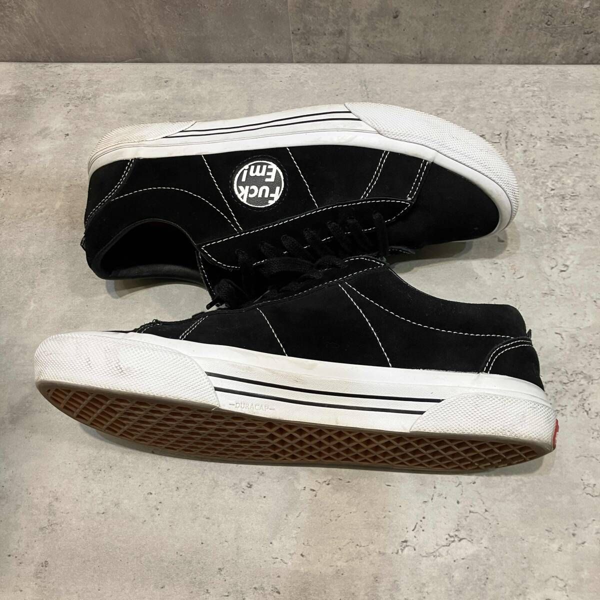VANS スニーカー ×Supreme Sid Black size 27.5 ブラック バンズ 