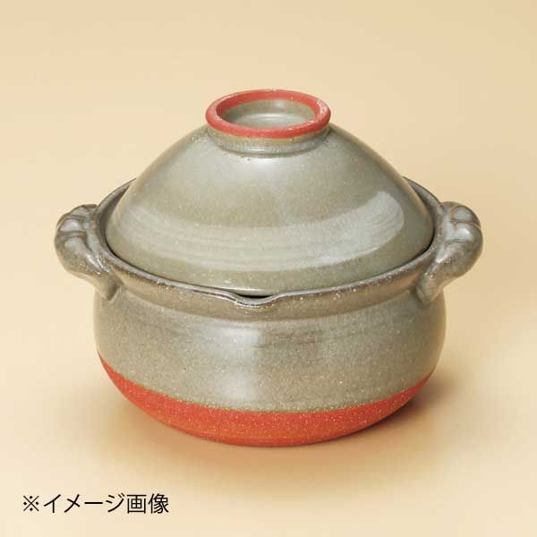 【新品】京風白刷毛目碗付雑炊鍋(萬古焼)