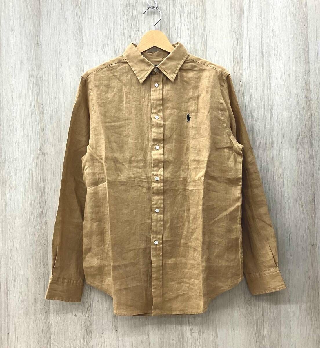 RALPH LAUREN/ラルフローレン/長袖シャツ・ブラウス/WMPOSHTND020742/ブラウン/Mサイズ