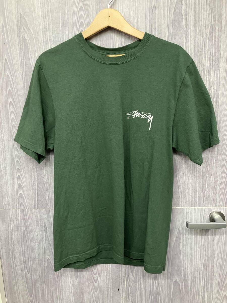 STUSSY / ストゥーシー 半袖Tシャツ グリーン サイズS
