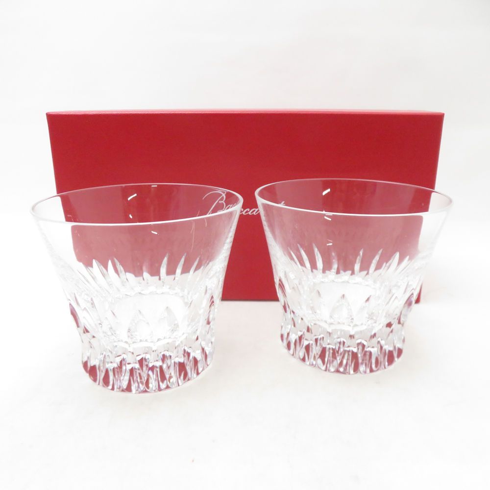 未使用 Baccarat バカラ ヴィータ 2019 タンブラー 2点 クリスタル ペア ロックグラス オールドファッション SU14220F2