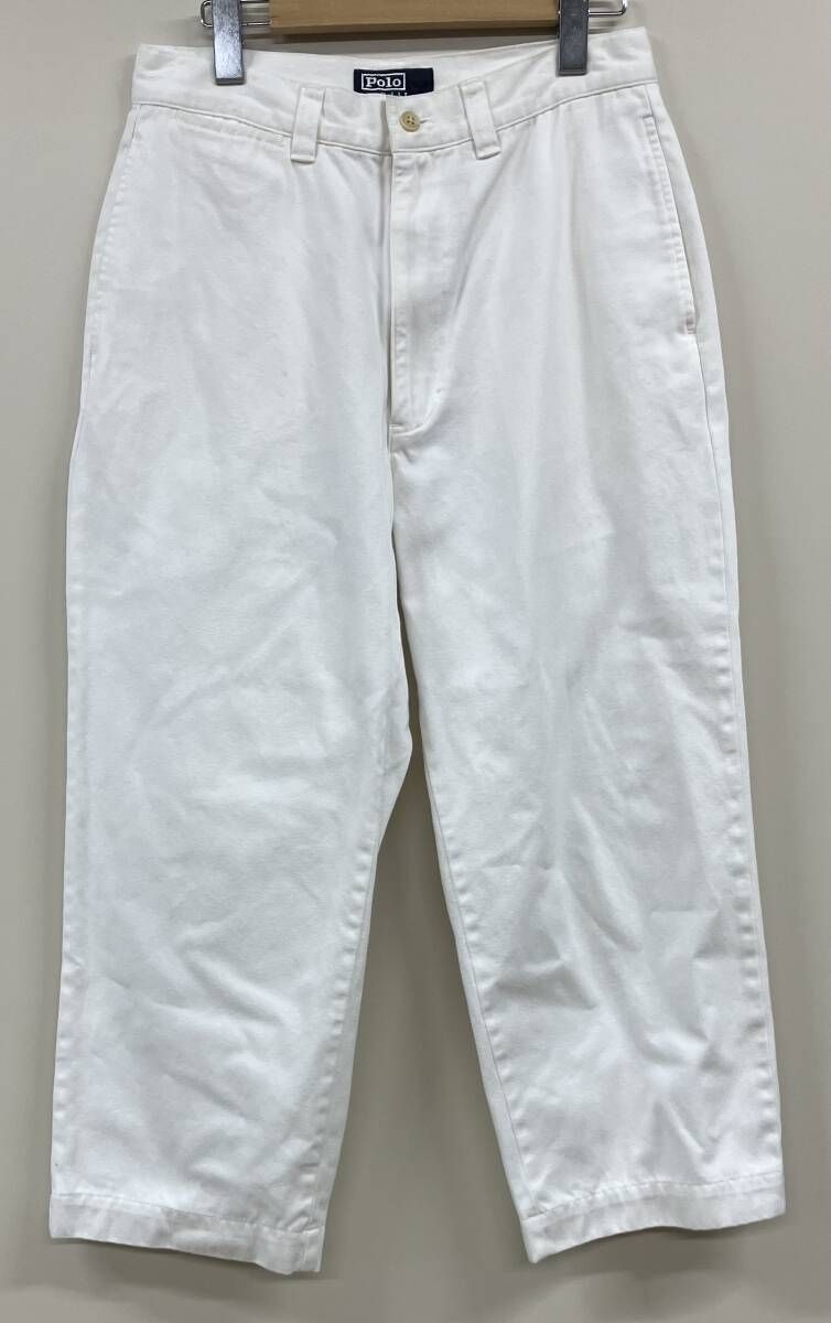 POLO RALPH LAUREN/ポロラルフローレン ロングパンツ POLO CHINO ホワイト サイズ30
