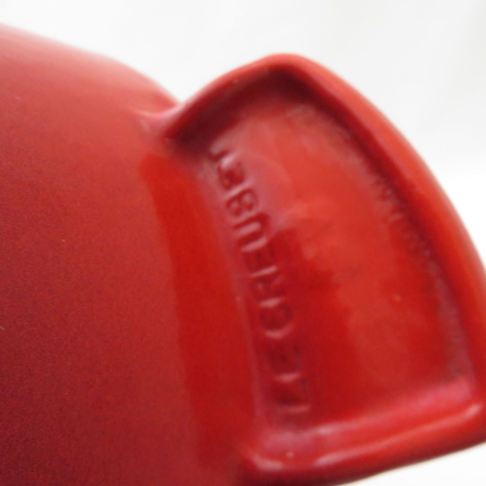 Le Creuset ルクルーゼ ココット ダムール 両手鍋 ハート型 チェリー