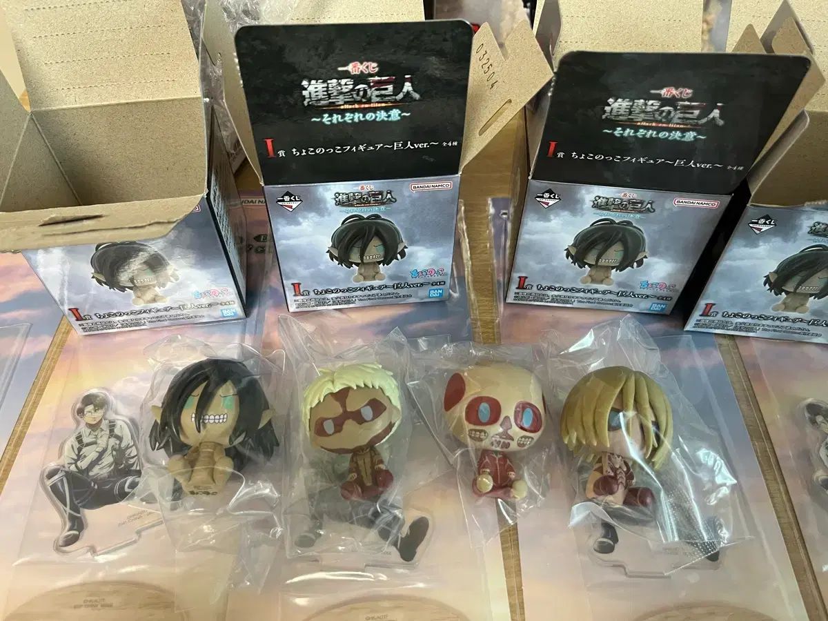 一番くじ 進撃の巨人 ちょこのっこフィギュア I賞 SPIRITS ～選択と 