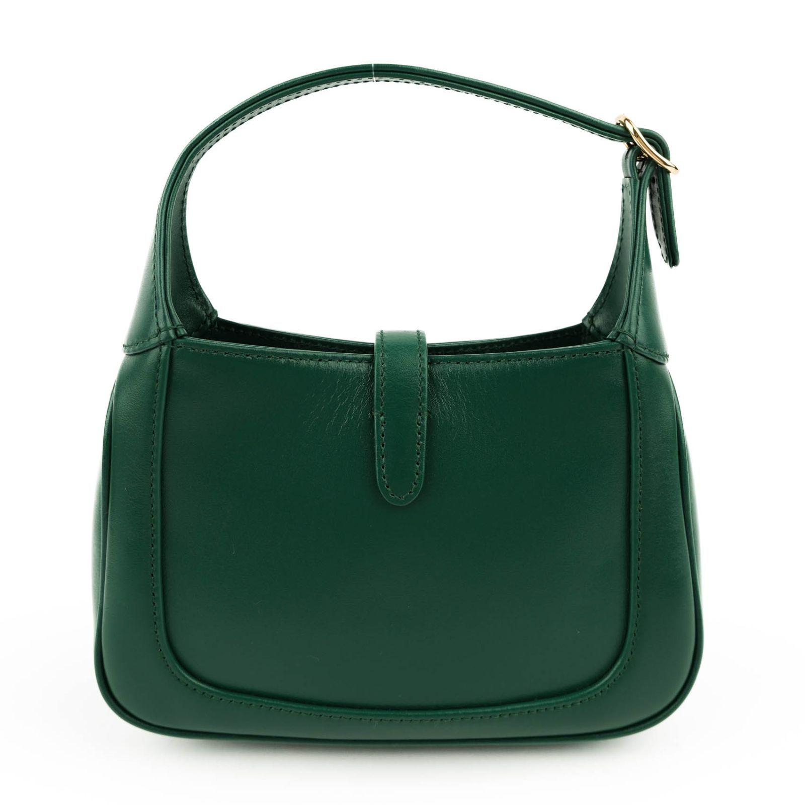 極美品】グッチ ジャッキー1961 スモール 緑 レザー ショルダーバッグ 
