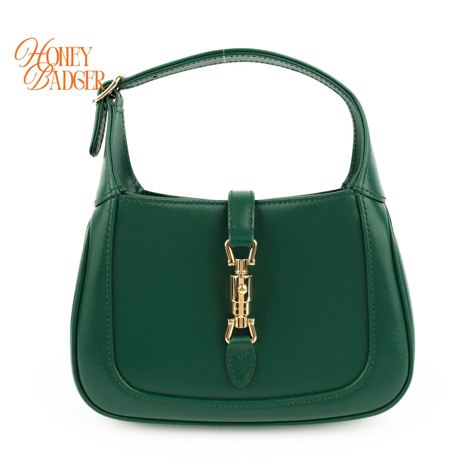 極美品】グッチ ジャッキー1961 スモール 緑 レザー ショルダーバッグ 極美品】グッチ ジャッキー1961 スモール 緑 レザー ショルダーバッグ