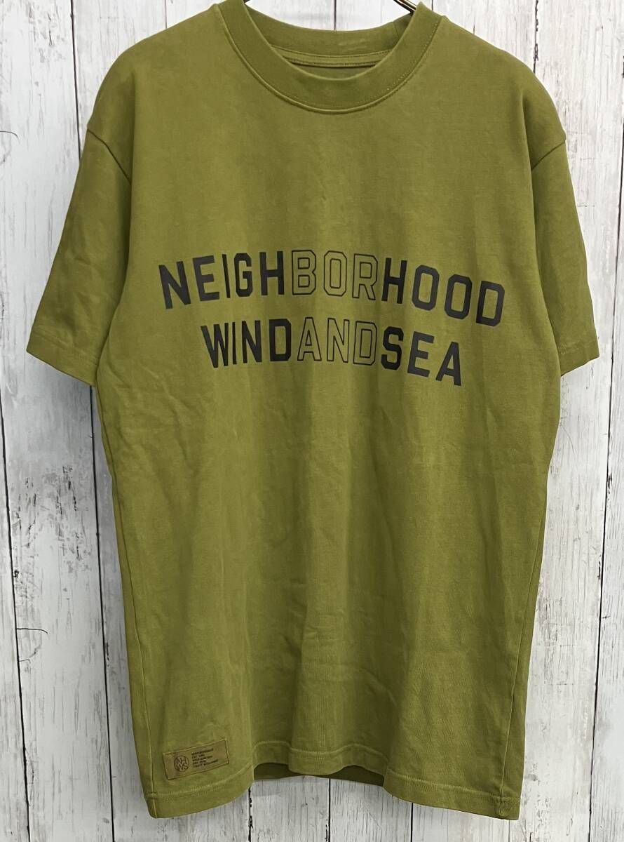 NEIGHBORHOOD × WIND AND SEA 半袖Tシャツ ネイバーフッド ウィンダンシー size M