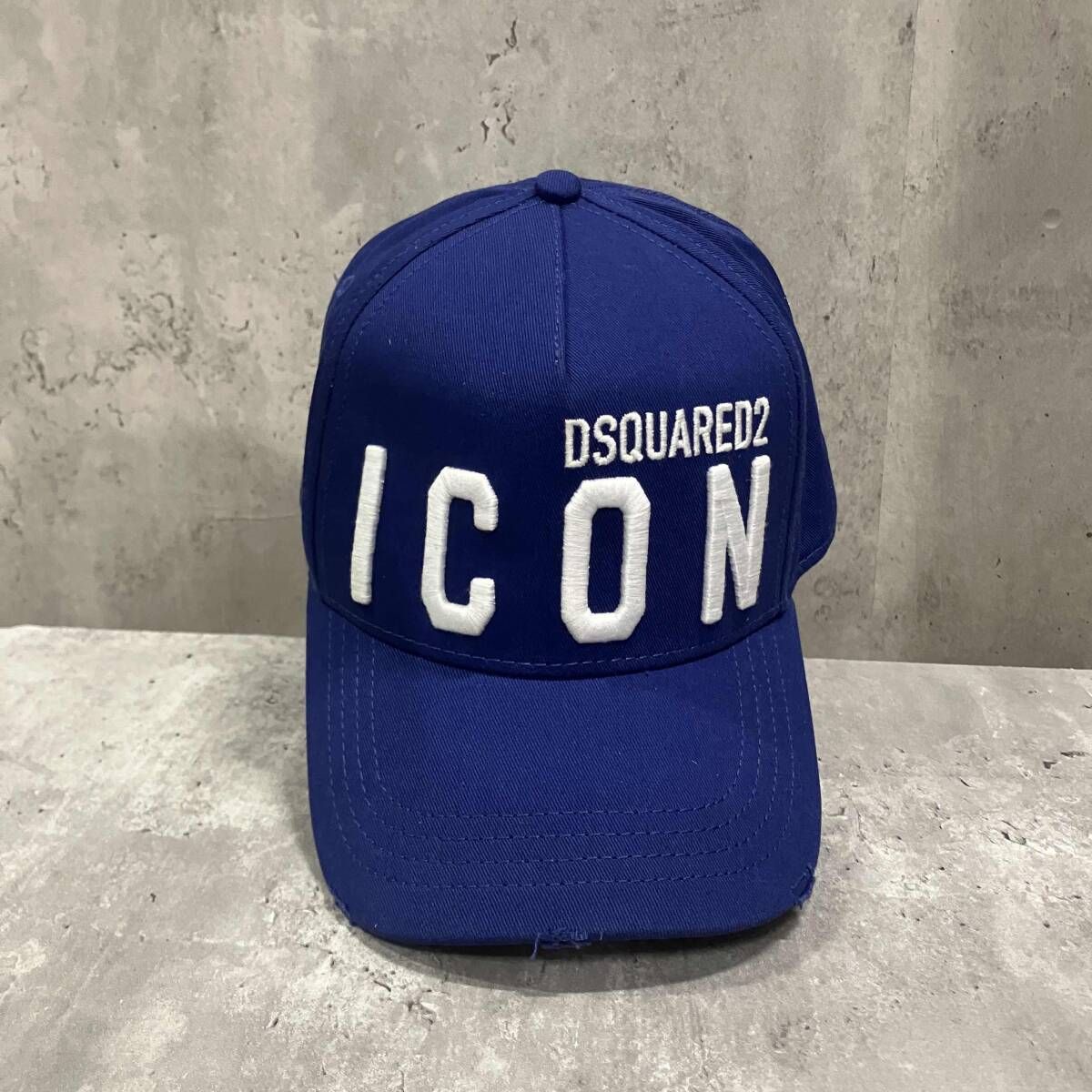 DSQUARED2 ICON キャップ ブルー ディースクエアード - メルカリ