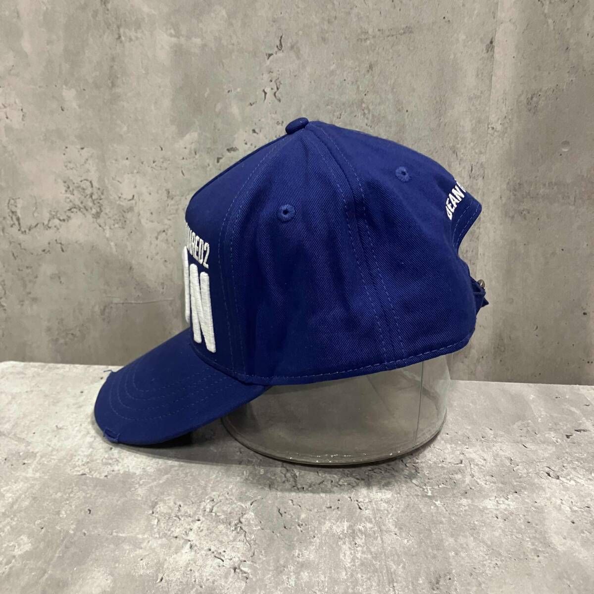 DSQUARED2 ICON キャップ ブルー ディースクエアード - メルカリ