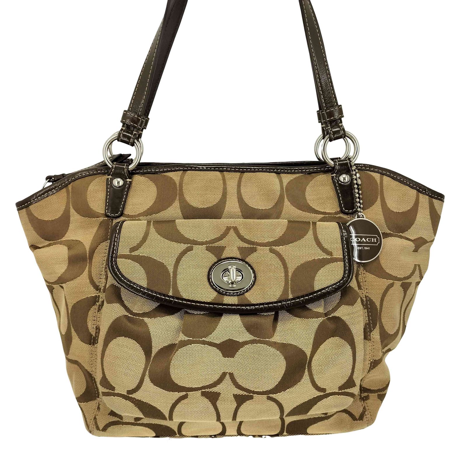 コーチ COACH シグネチャートートバック レディース 表記無 - メルカリ