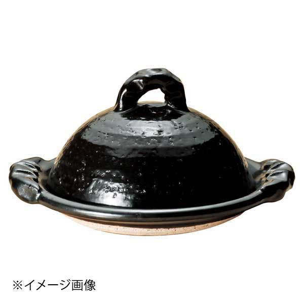 【新品】黒釉8.0陶板(信楽焼)